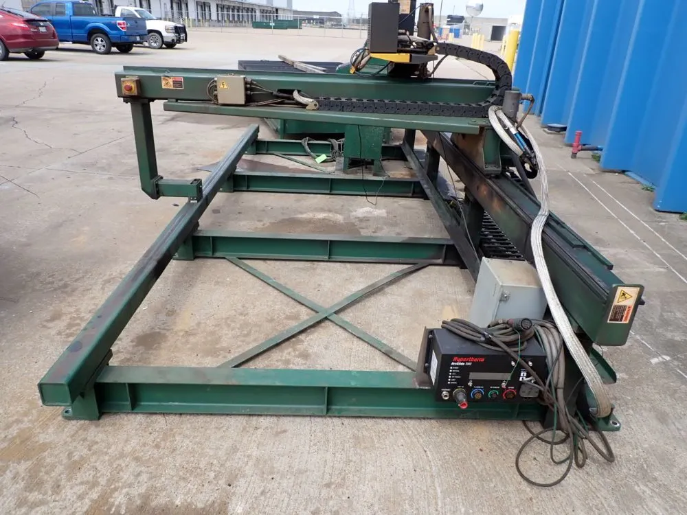 Controlled Automation 12' X 8' Table, 1200ipm, +-.007" Tolerance Cnc Plasma Cutting Table - Promax