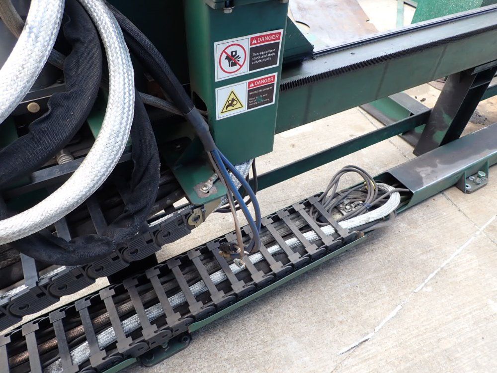 Controlled Automation 12' X 8' Table, 1200ipm, +-.007" Tolerance Cnc Plasma Cutting Table - Promax