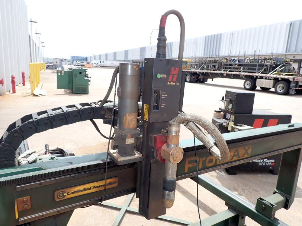 Controlled Automation 12' X 8' Table, 1200ipm, +-.007" Tolerance Cnc Plasma Cutting Table - Promax