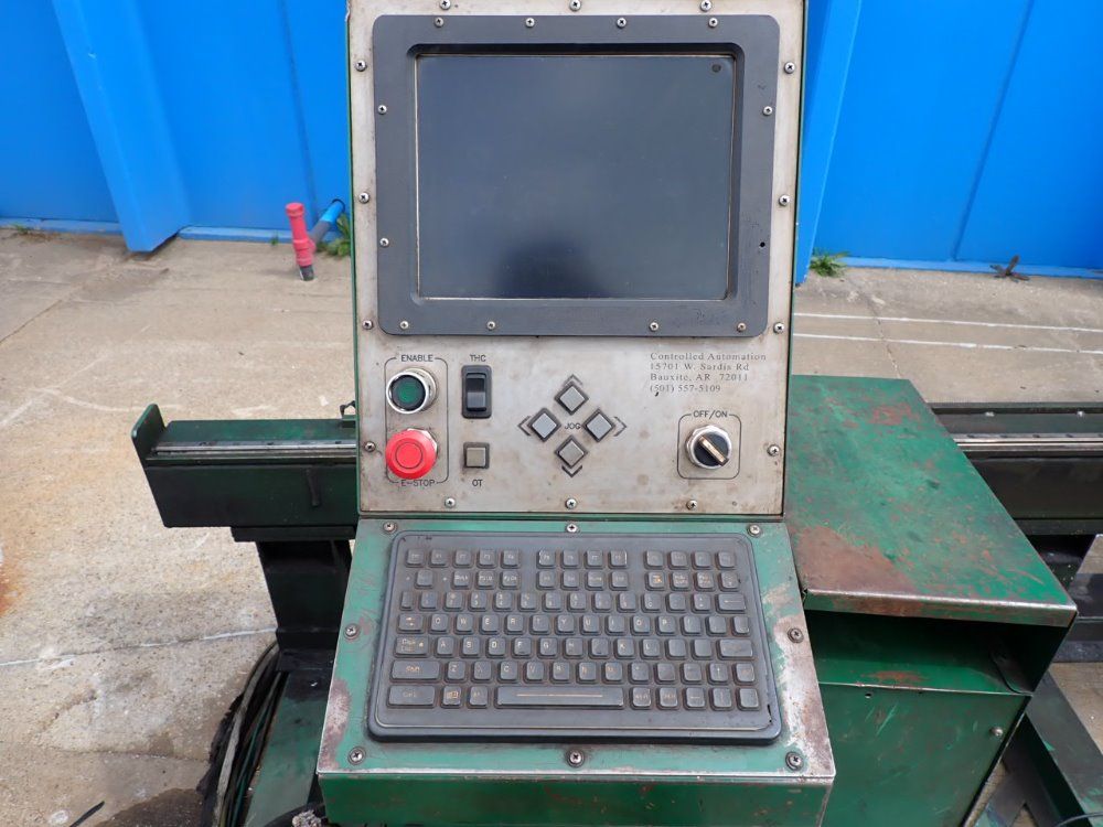 Controlled Automation 12' X 8' Table, 1200ipm, +-.007" Tolerance Cnc Plasma Cutting Table - Promax