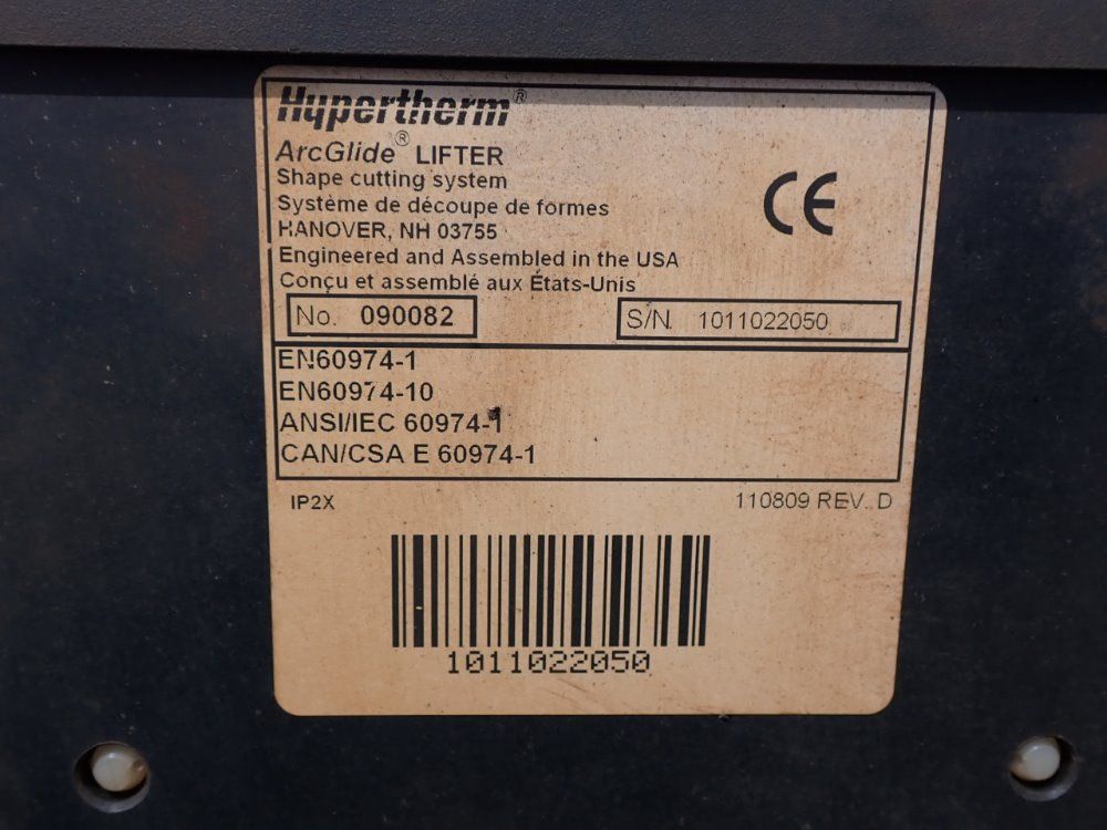 Controlled Automation 12' X 8' Table, 1200ipm, +-.007" Tolerance Cnc Plasma Cutting Table - Promax