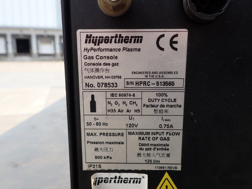 Controlled Automation 12' X 8' Table, 1200ipm, +-.007" Tolerance Cnc Plasma Cutting Table - Promax