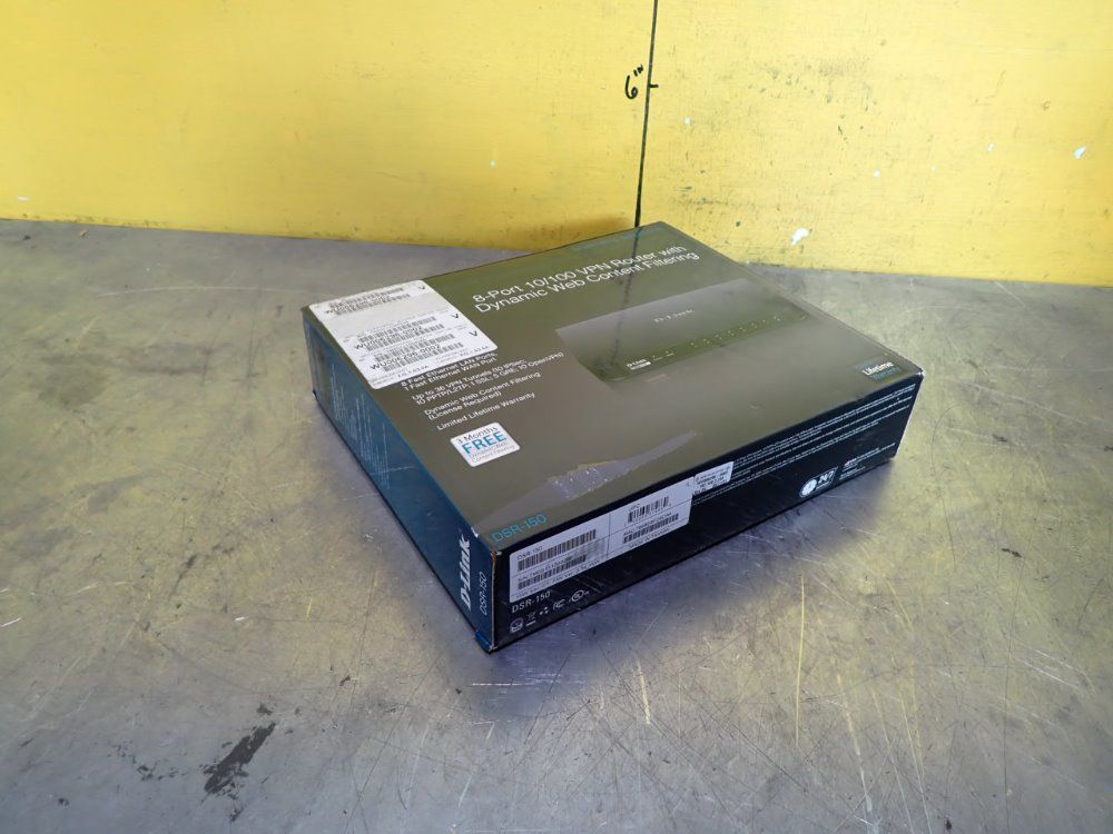 D-link Dsr-150 Vpn Router, - Dsr-150