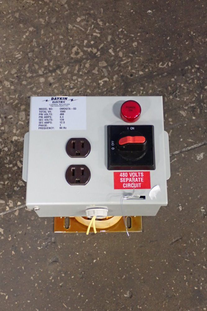 Daykin Electric Stepdown Transformer