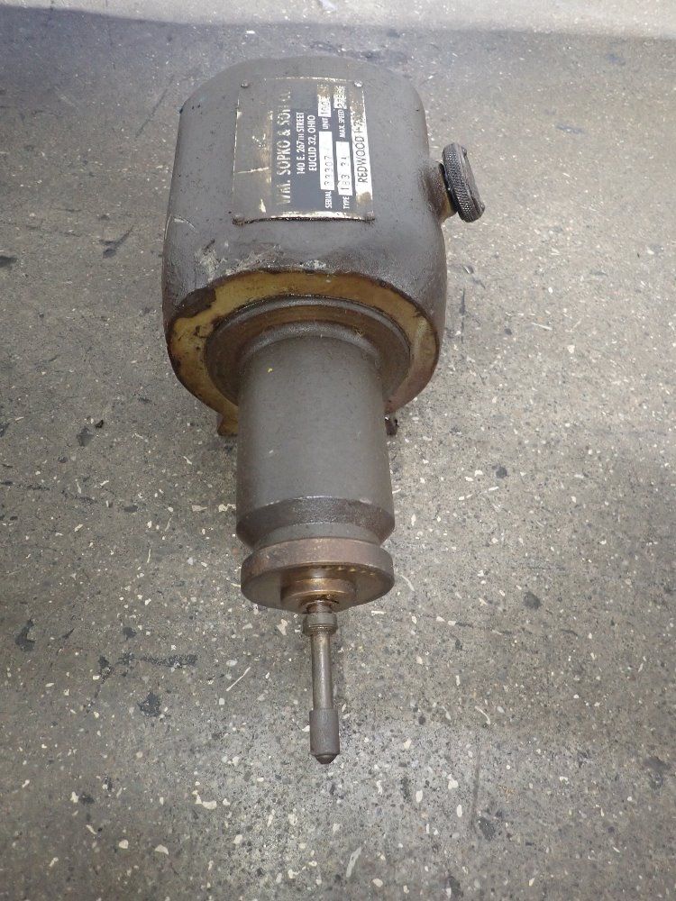 Wm Sopko Gear Drive - 183 3a