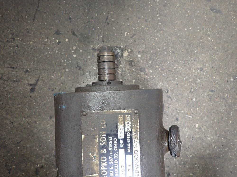 Wm Sopko Gear Drive - 183 3a