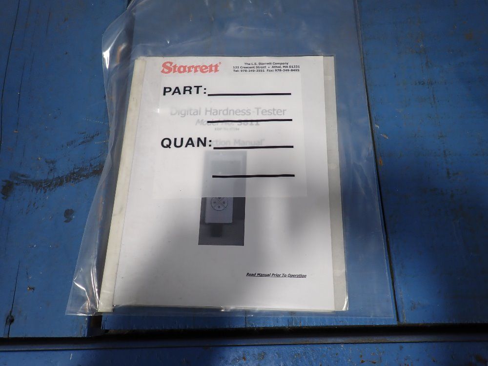 Starrett Portable Hardness Tester - 3811