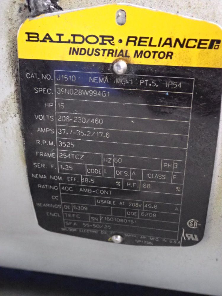 Gast 15 Hp Blower - Rp3150a