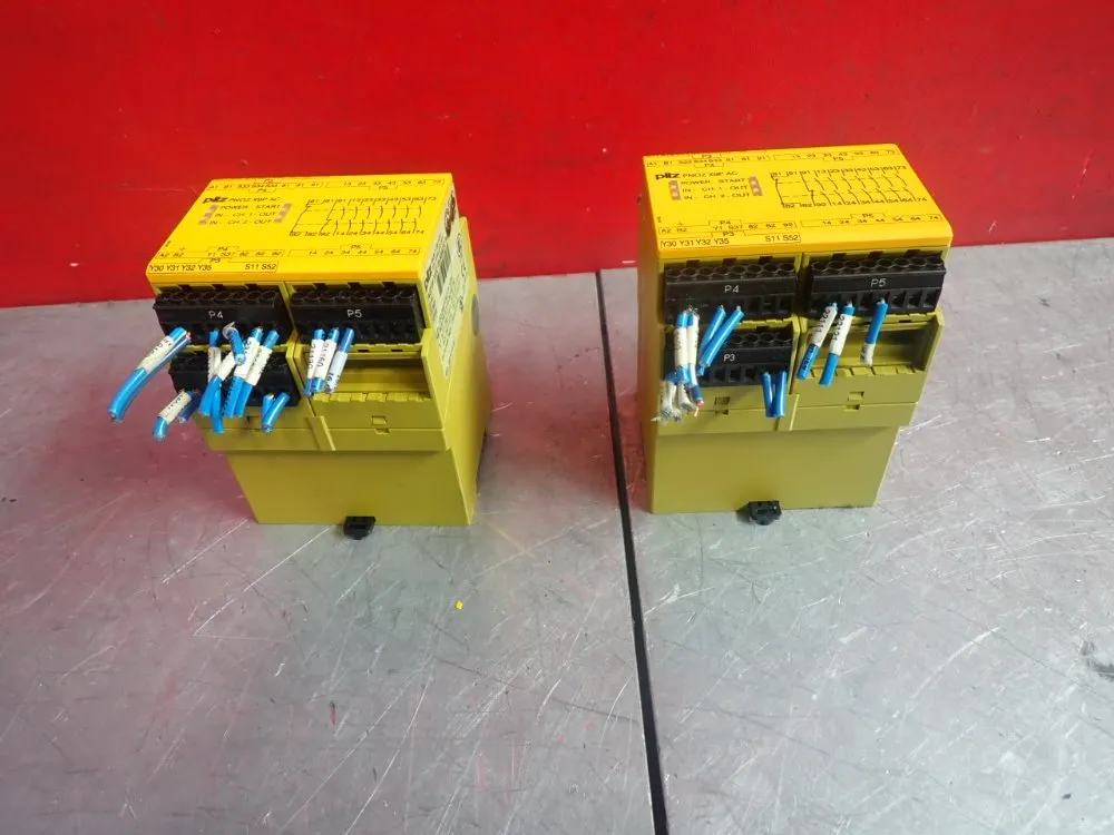 Pilz 2pcs Pilz Pnozx9pac Safety Relay - Pnozx9pac
