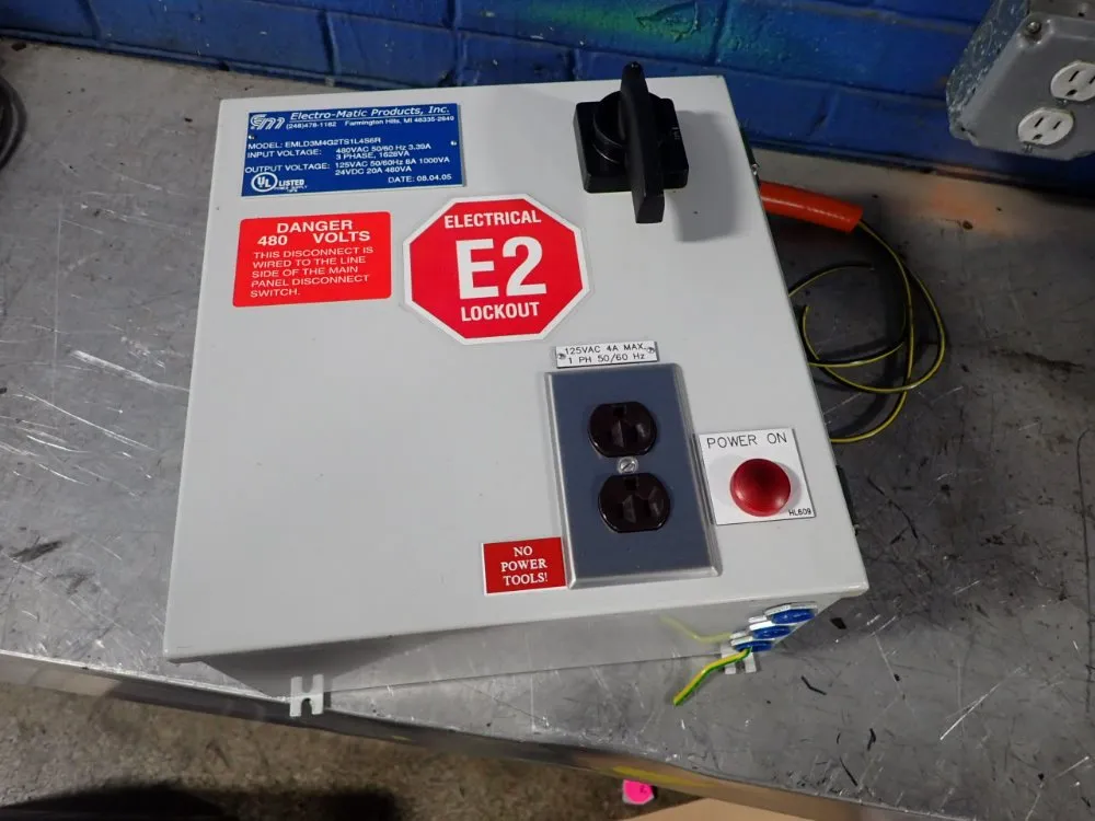 Electro-matic Power Supply - Emld3m4g2ts1l456r