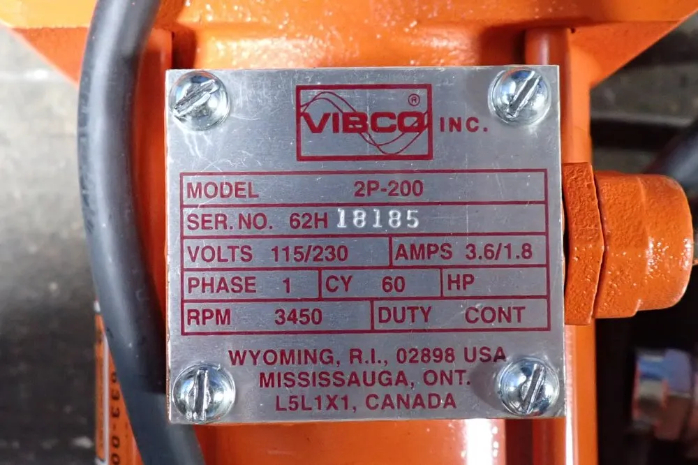Vibco Vibrator - 2p-200