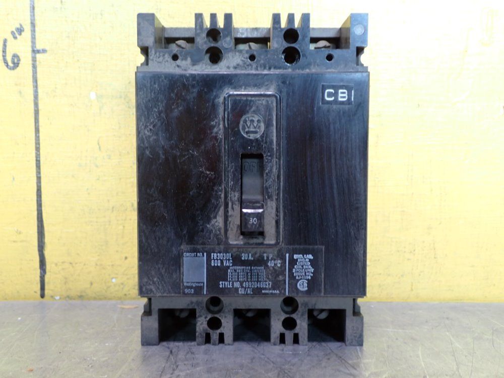 Westinghouse 4992d46g37 Circuit Breaker - 4992d46g37