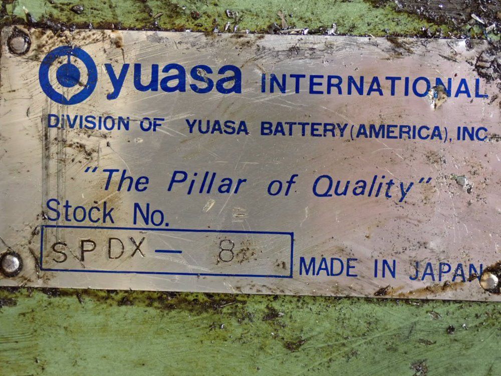 Yuasa 8" Rotary Indexer - Spdx-8