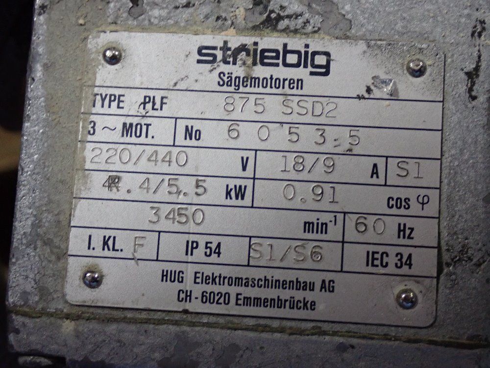 Striebig Panel Saw
