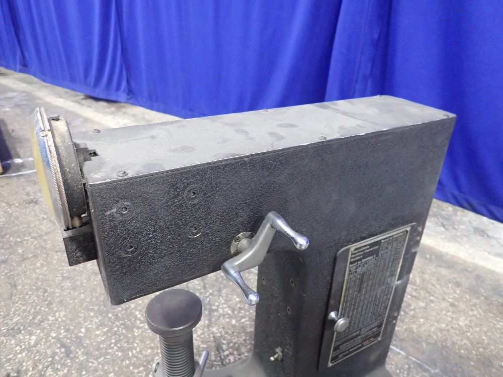 Used Service Diamond Hardness Tester HGR Industrial Surplus