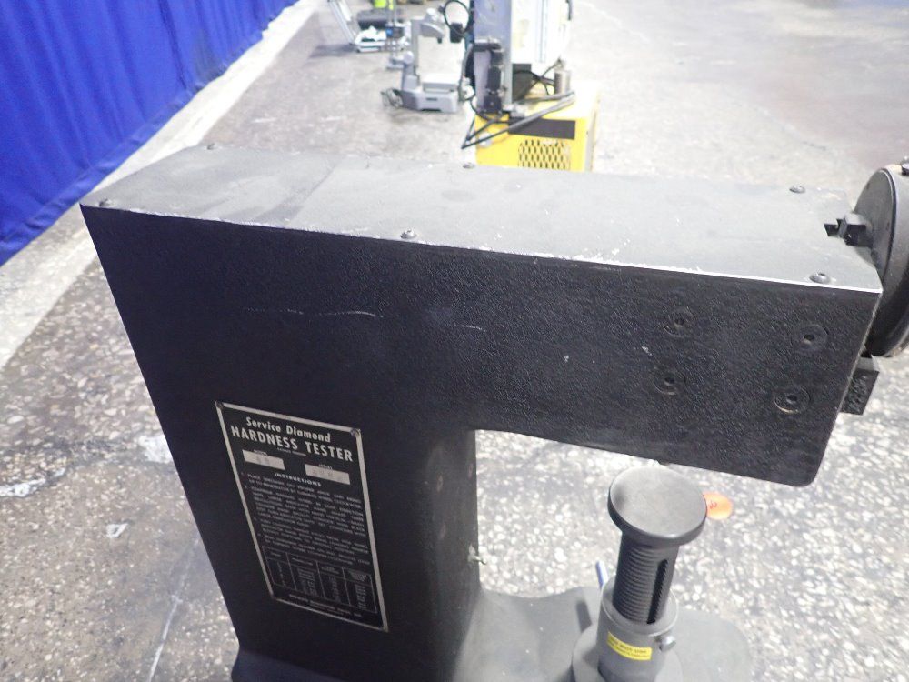 Used Service Diamond Hardness Tester HGR Industrial Surplus