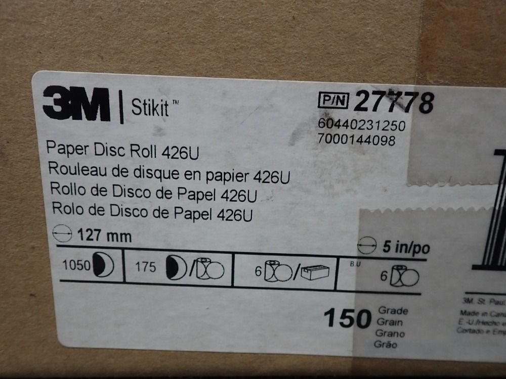 Used 3m Paper Disc Roll | HGR Industrial Surplus