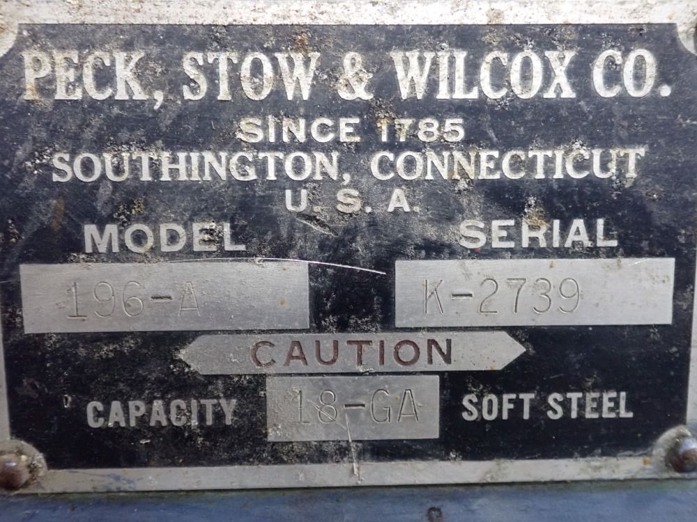 Pexto 18-ga Foot Shear - 196-a