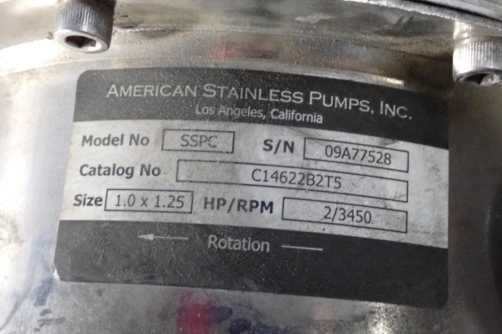 Used A.o. Smith Pump | HGR Industrial Surplus