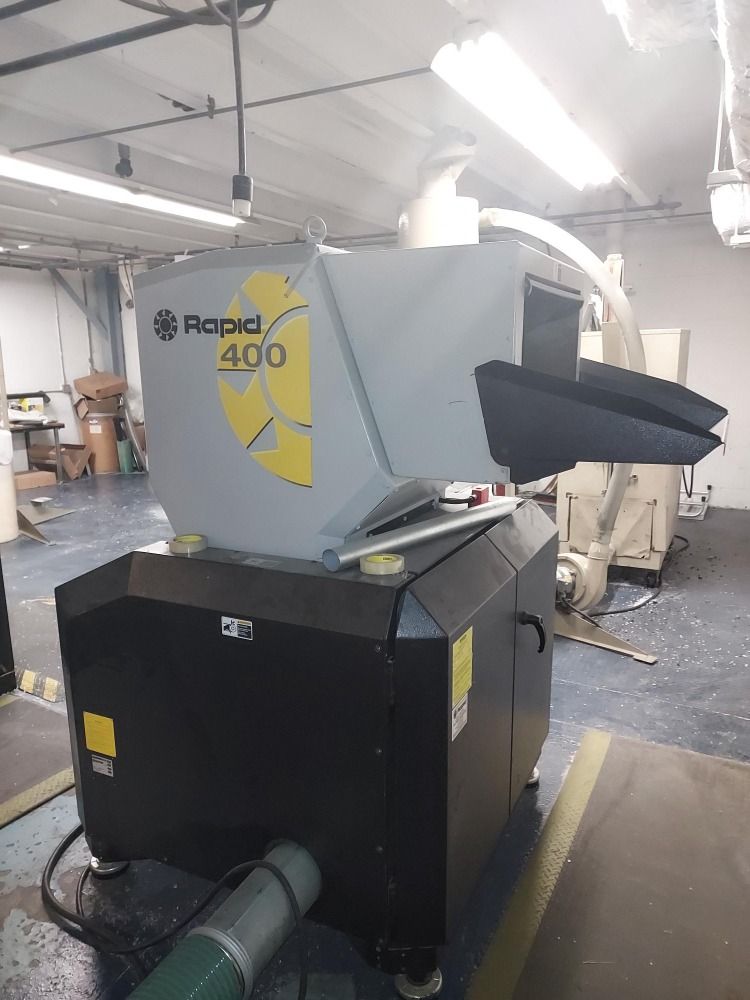 Used Rapid 2013 Rapid 40060 40hp Granulator W/ Dust Collection System...