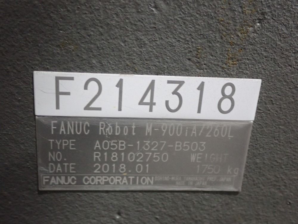 Fanuc 2017 Fanuc M-900ia 260l Robot - M-900ia 260l