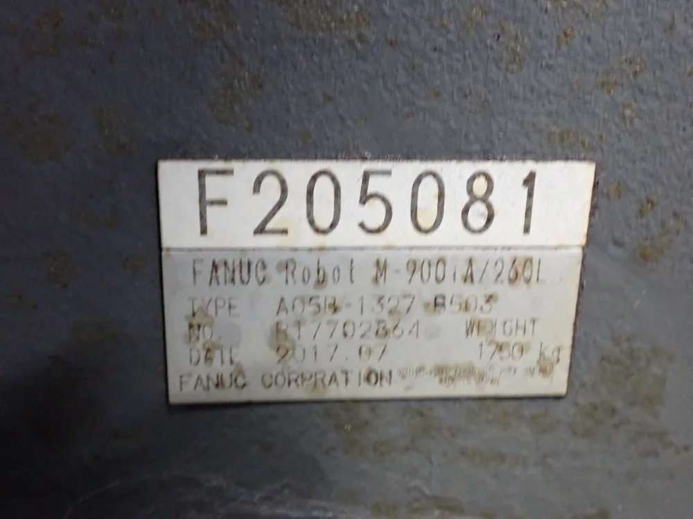 Fanuc 2017 Fanuc M-900ia 260l Robot - M-900ia 260l