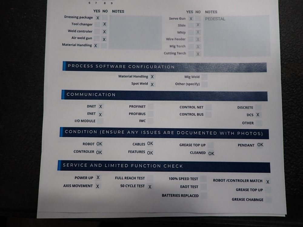 Fanuc 2017 Fanuc M-900ia 260l Robot - M-900ia 260l