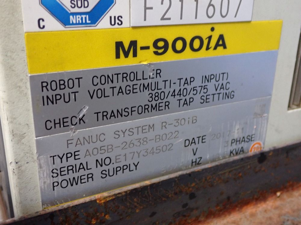 Fanuc 2017 Fanuc M900ia 260l Robot