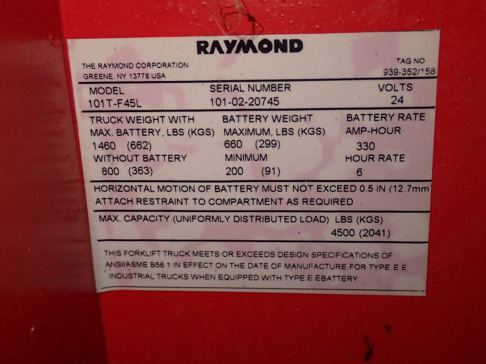 Raymond Electric Pallet Jack