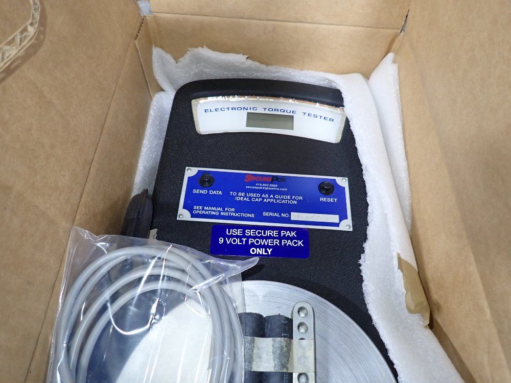 Used Securepak Electronic Torque Tester HGR Industrial Surplus