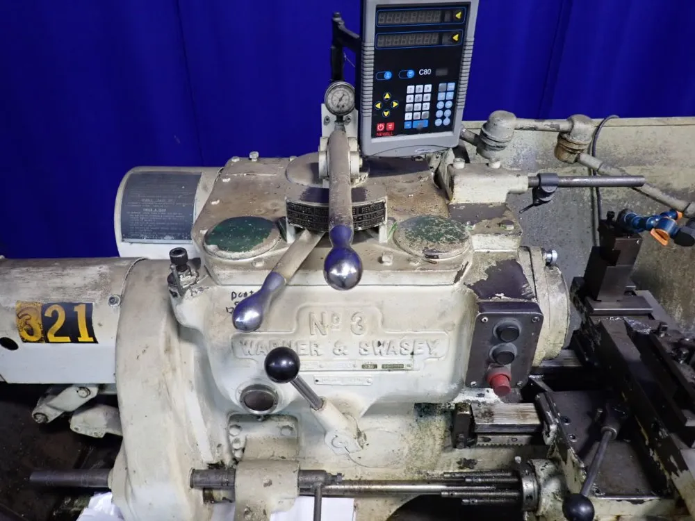 Warner  Swasey Warner  Swasey Nh200  No3 Turret Lathe