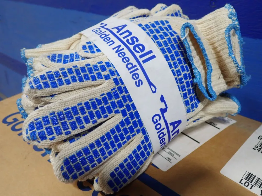 Ansell Golden Needles Knit Grip Work Gloves