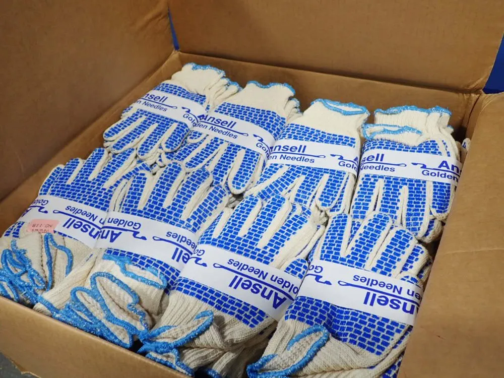 Ansell Golden Needles Knit Grip Work Gloves