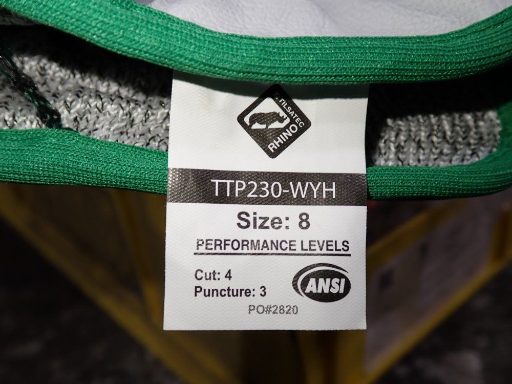 Ansi Size 8 Gloves - Ttp230-wyh