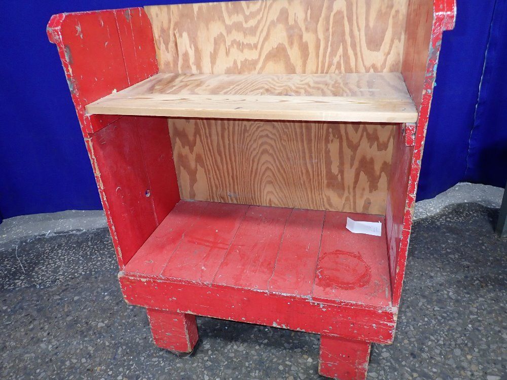 36" X 20" X 48" Wood Cart