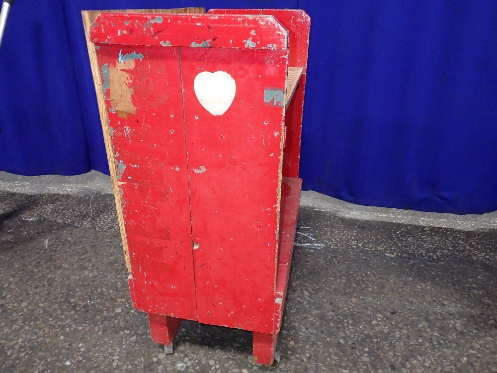 36" X 20" X 48" Wood Cart