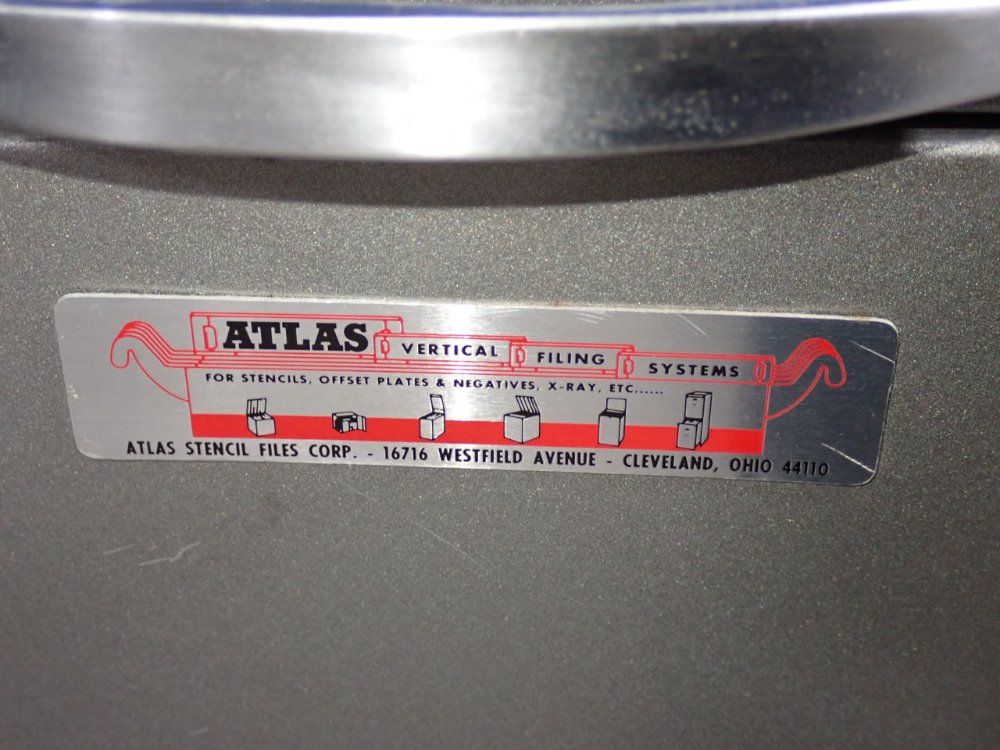 Atlas Rolling File Cabinet