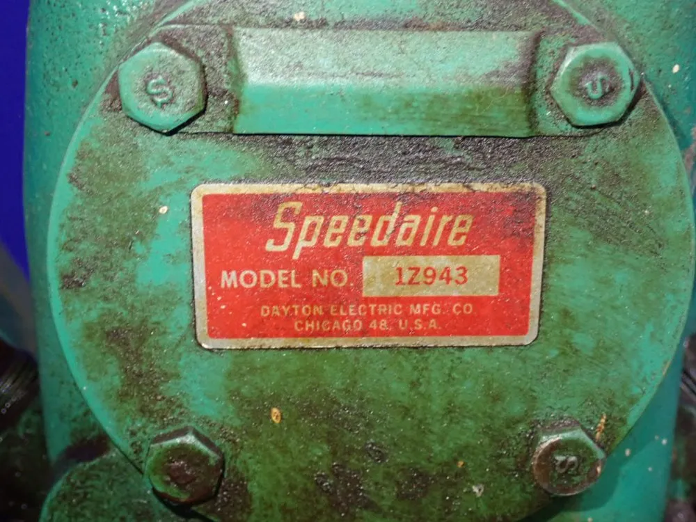 Speedaire Air Compressor