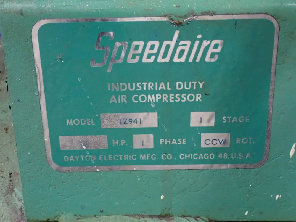 Speedaire Air Compressor