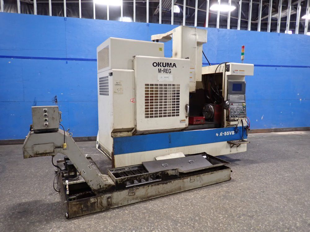 Okuma 22" X 51" Mx-55vb Cnc Vmc - Mx-55vb