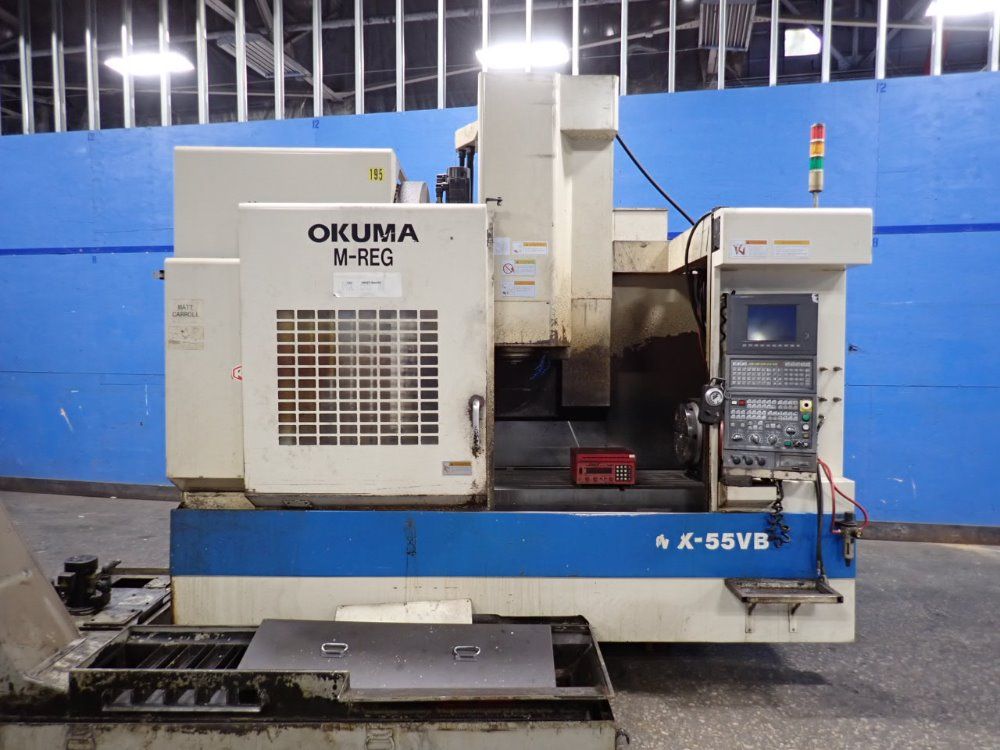 Okuma 22" X 51" Mx-55vb Cnc Vmc - Mx-55vb