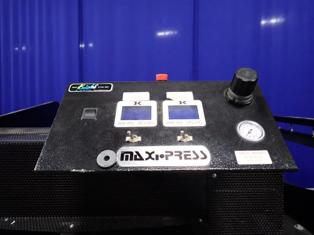 George Knight 45" X 65" Maxipress Heat Press - Maxipress