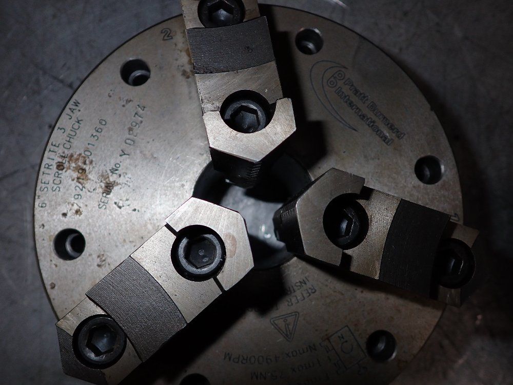 Pratt Burnerd Lathe Chuck