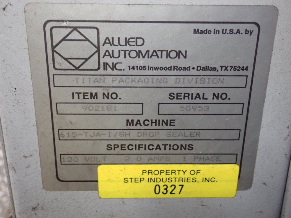 Allied Automation Drop Sealer