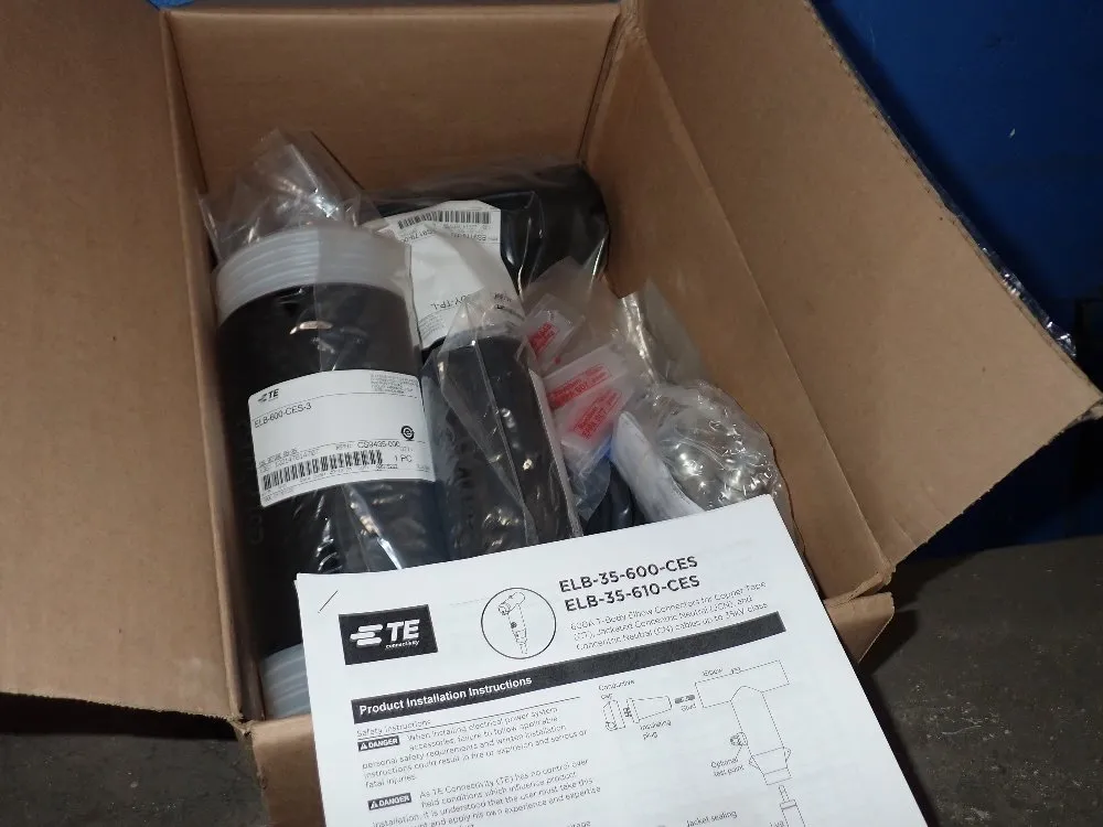 Te Connectivity Cold Shrink Elbow Sealing Kit - Elb-35-610u-a4-ces3