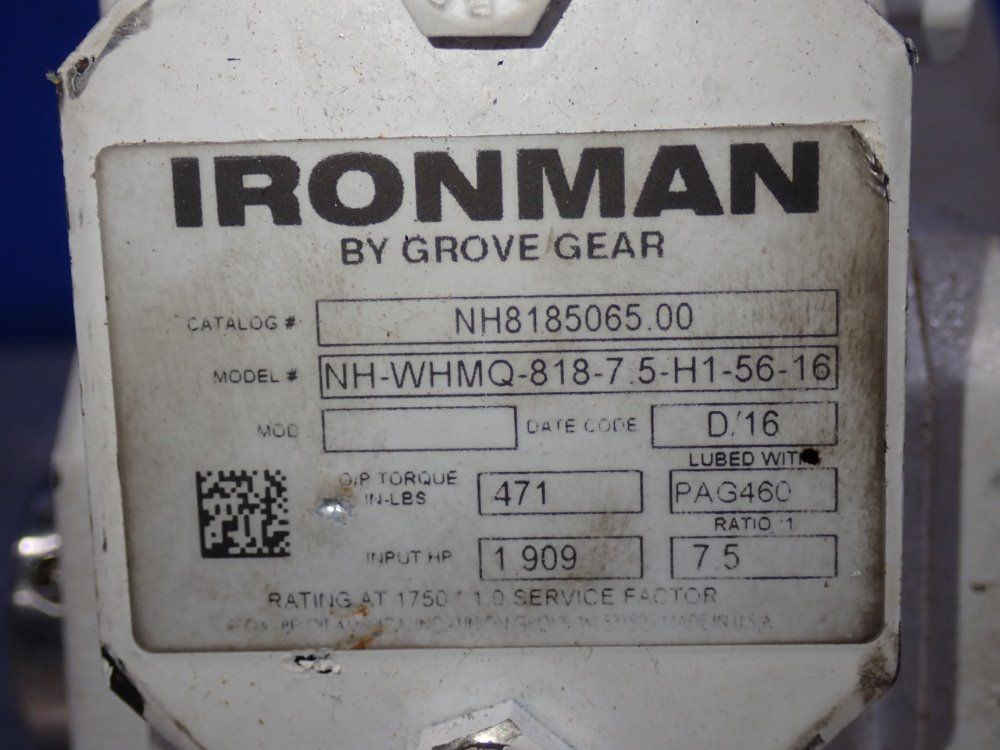 Ironman 7.5:1 Gear Reducer - Nh8185065.00