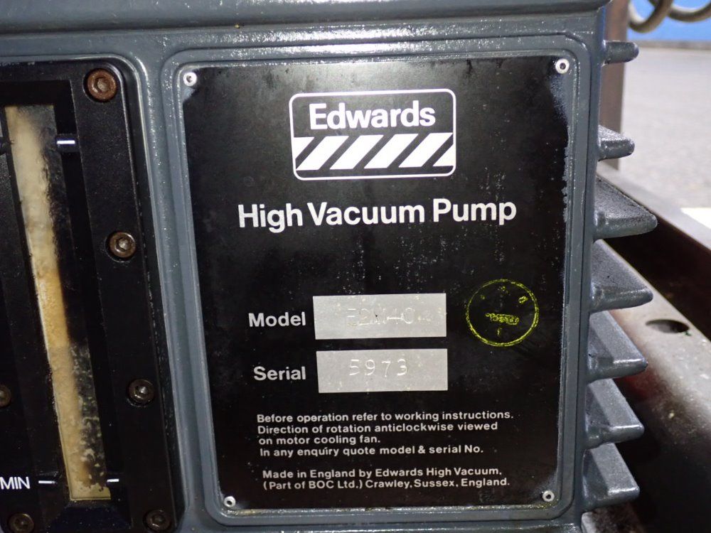 Edwards Edwards E2m40 Vacuum Pump