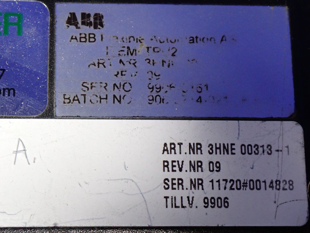 Abb 1999 Abb Irb2400 M98a Robot