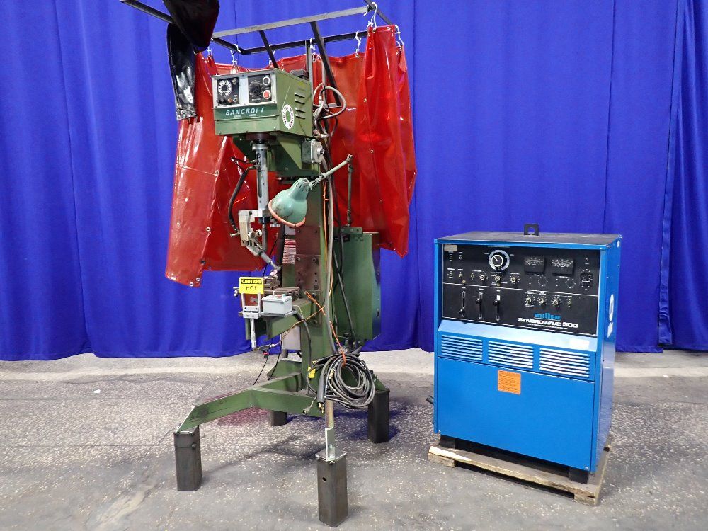 Bancroft 300 Amp 350 Welda-round Rotary Tig Welder - 350 Welda-round