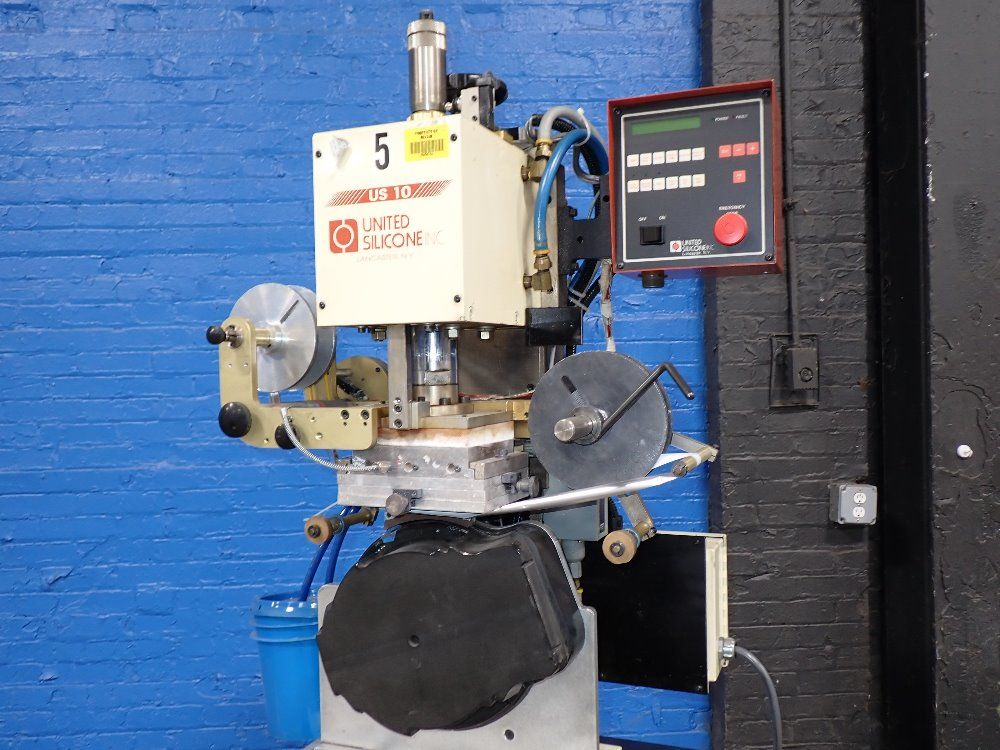 United Silicone Hot Stamp Press - Us10
